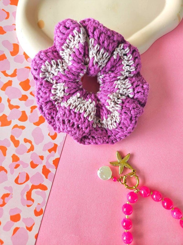 Scrunchie Purple - Paars