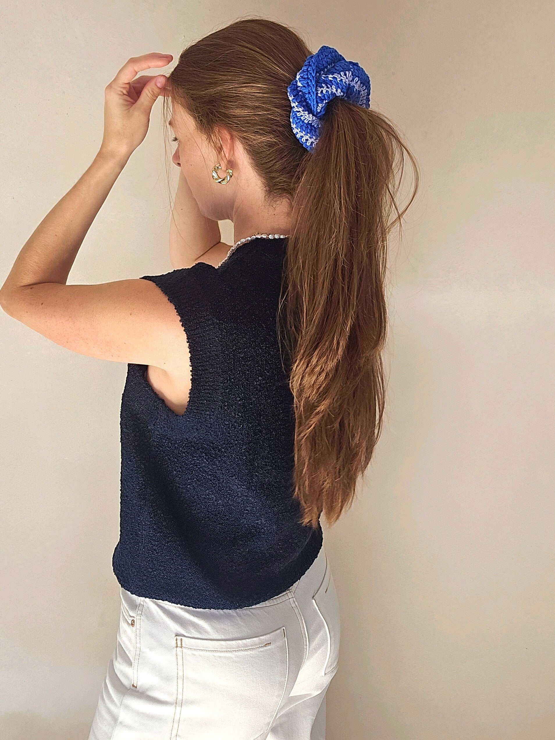 Scrunchie Ocean Blue