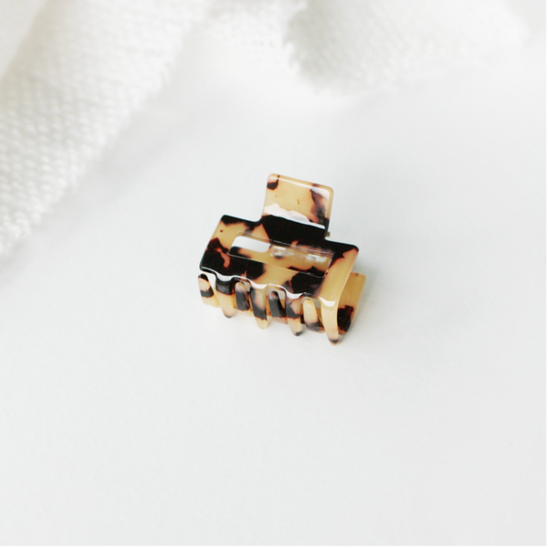 Haarclip Milly Zwart/bruin