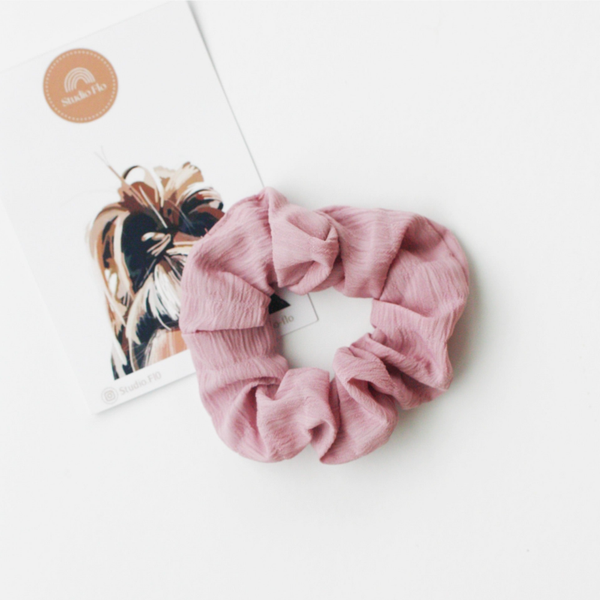 Srunchie Merel Roze