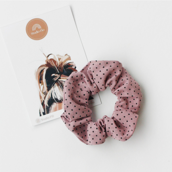 Scrunchie Mirthe Paars