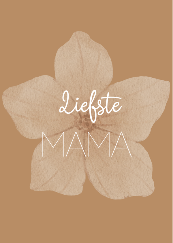 Mini Kaartje"Liefste Mama"