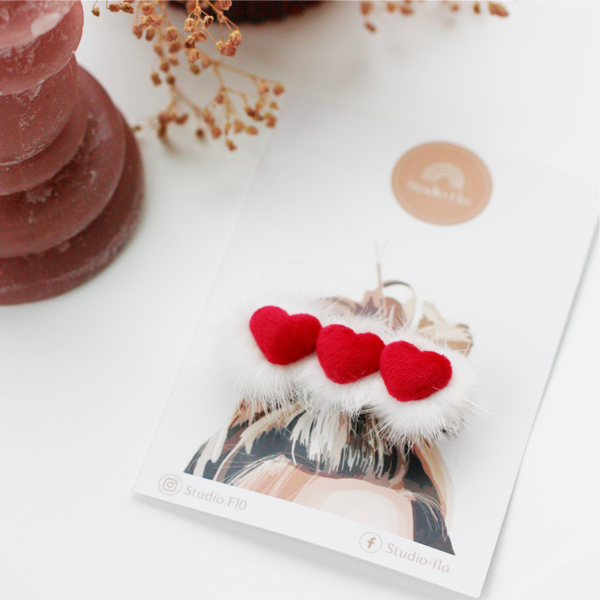Haarspeld "Queen Of Hearts"