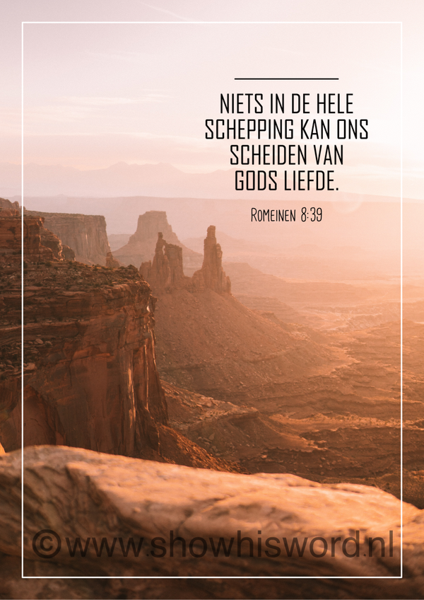 Poster 'Gods liefde'