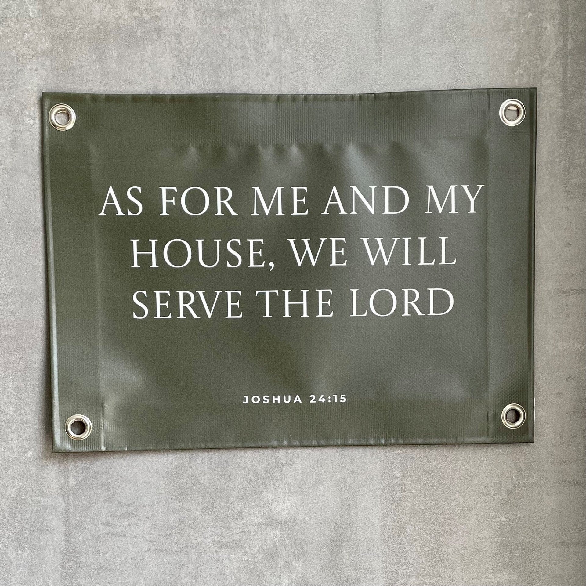 TuinPoster 'Serve the Lord'