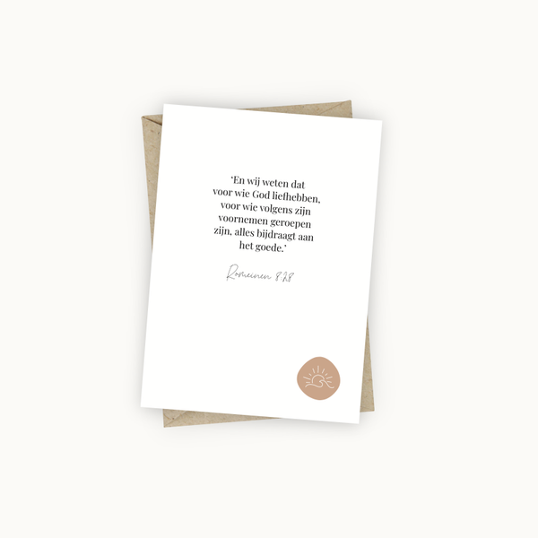 Postkaartje 'Het goede'