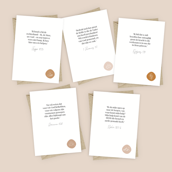 Postkaartjes set (5 stuks)