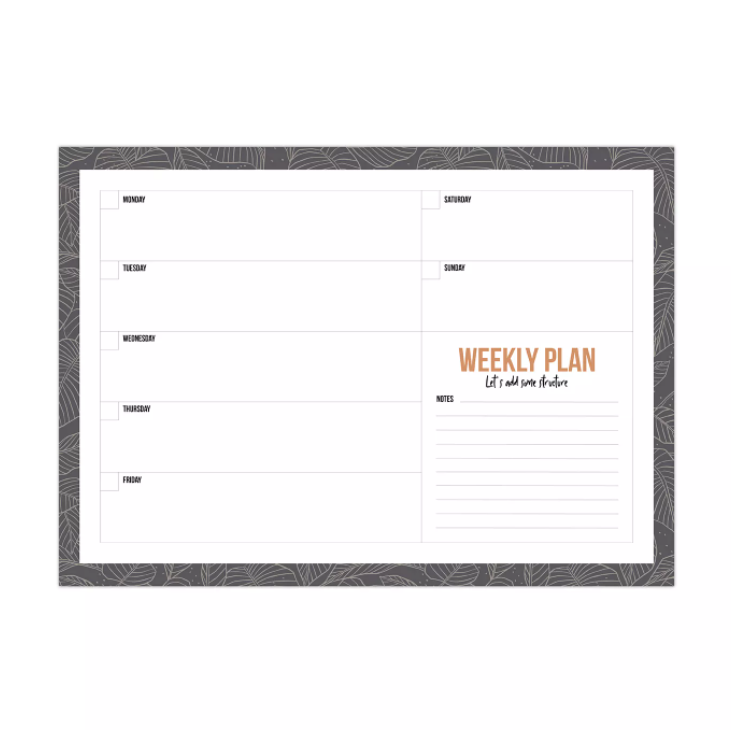 A4 Weekplanner