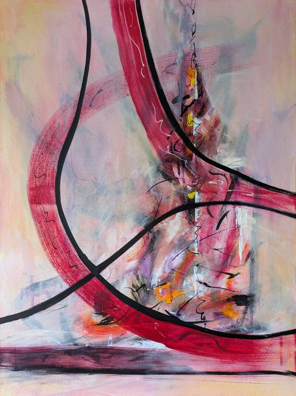 Abstrakt rot, ab 78,- €