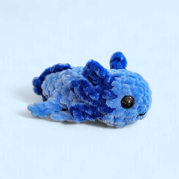 Sleutelhanger Axolotl (Blauw)