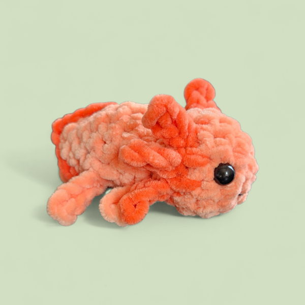 Sleutelhanger Axolotl (Oranje)