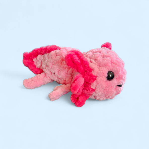 Sleutelhanger Axolotl (Roze)