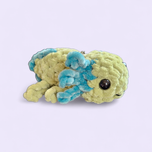 Sleutelhanger Axolotl (Groen)