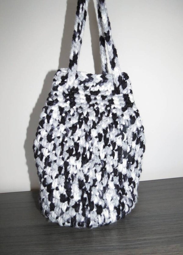 Handtasje (Multi Grijs & Zwart)