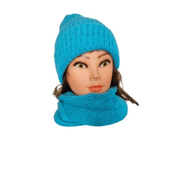 Muts & Sjaal - Blauw