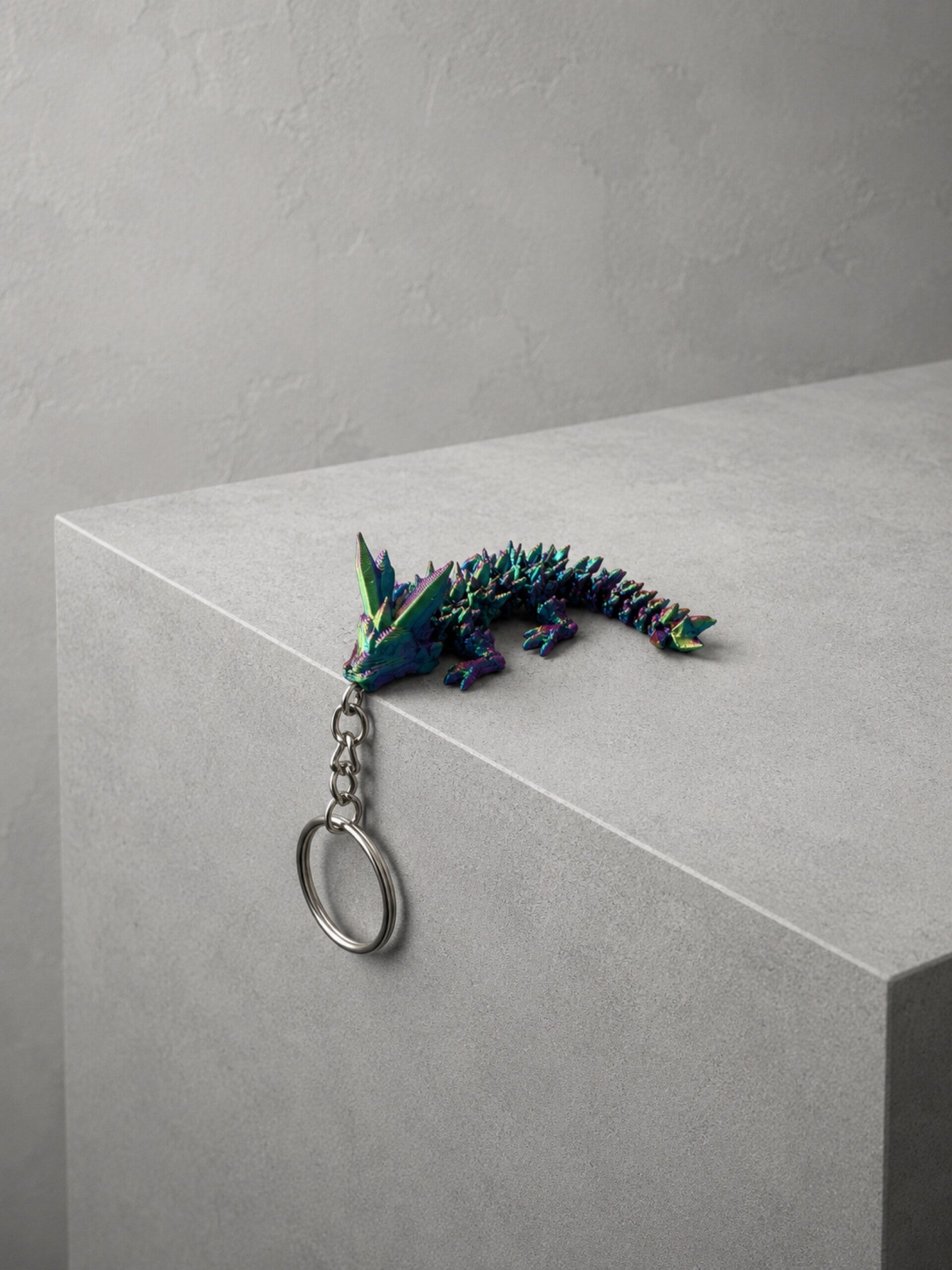 Artikulierter Drache Schlüsselanhänger