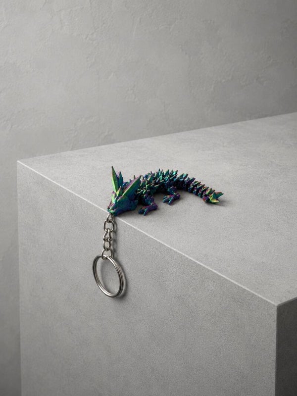 Artikulierter Drache Schlüsselanhänger
