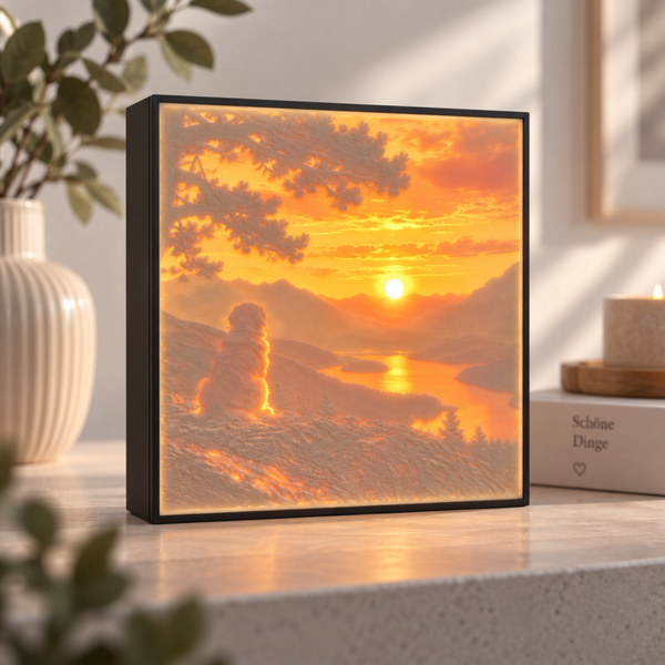 Dein Foto als 3D Bild Lichtkasten