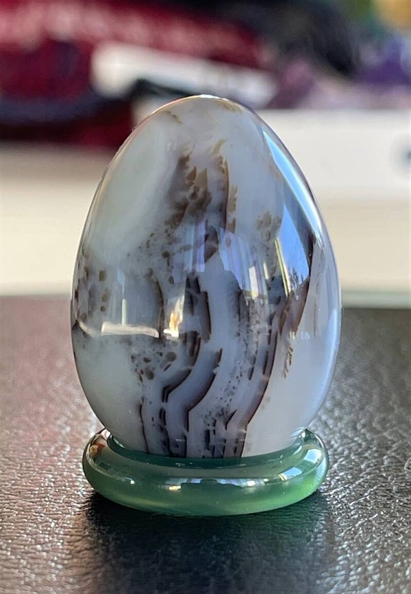 Agaat ei, klein 3,9cm