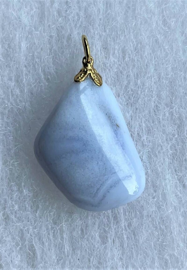 Blue Lace Agaat hangertje