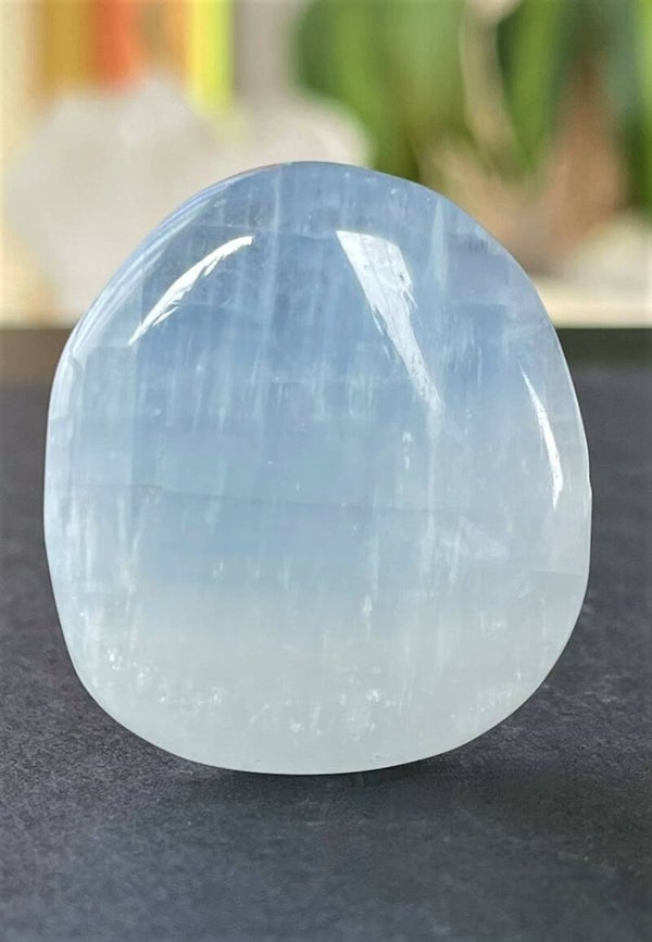 Celestien knuffelsteen plat