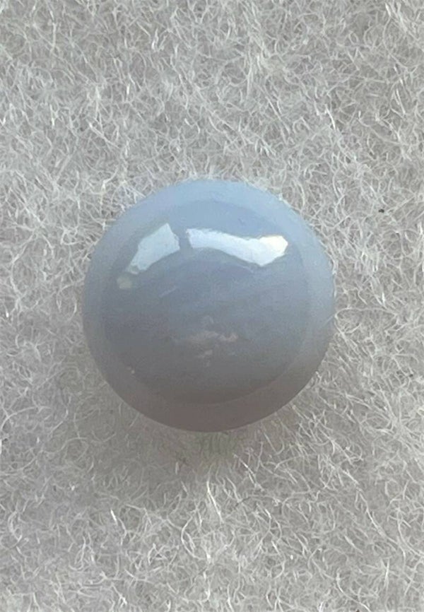 Chalcedoon edelsteen cabochon rond, klein