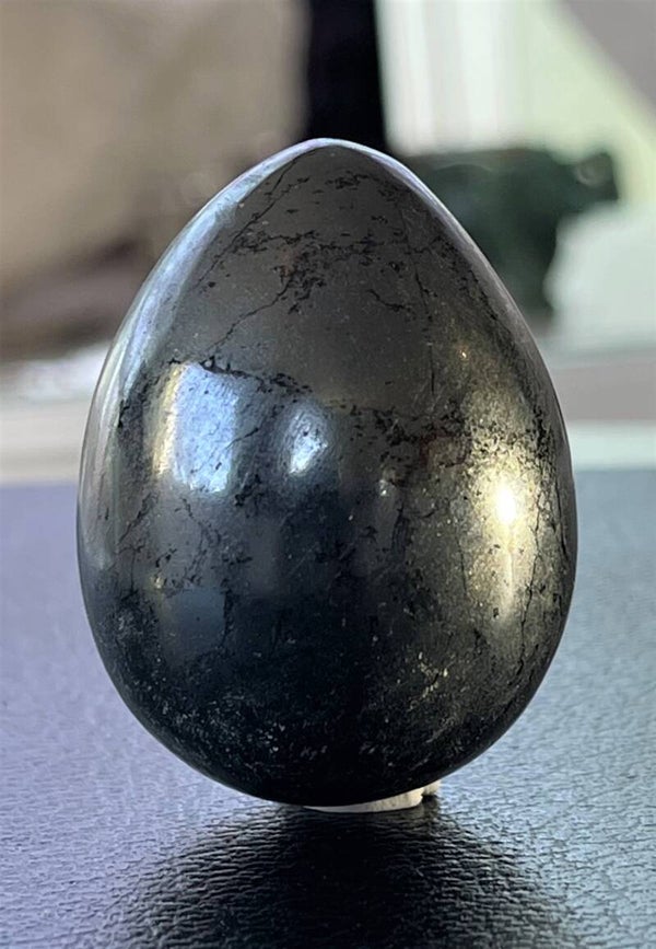 Hematiet ei, medium 4,5cm