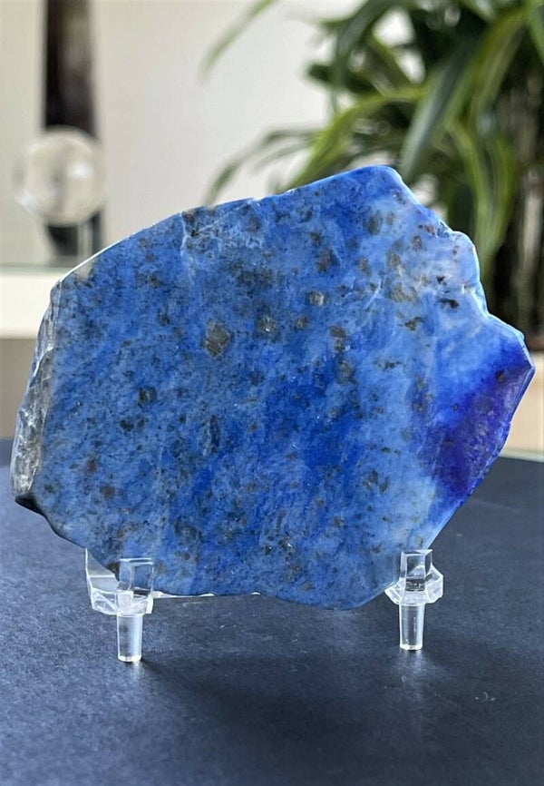 Lapis Lazuli met Pyriet gepolijst stuk
