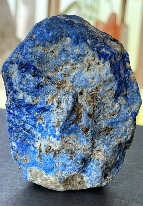 Lapis Lazuli ruw, medium