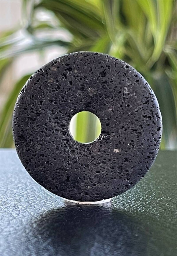 Lava hangertje donut, met veter, medium