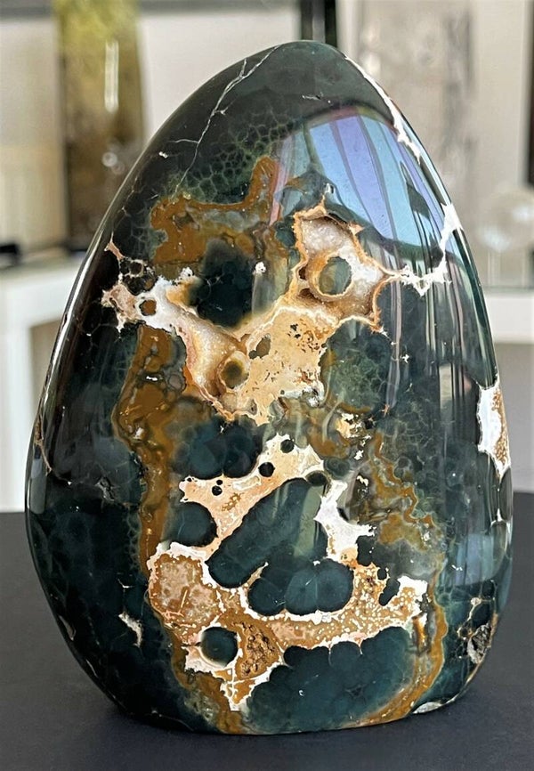 Oceaan Jaspis free form staand