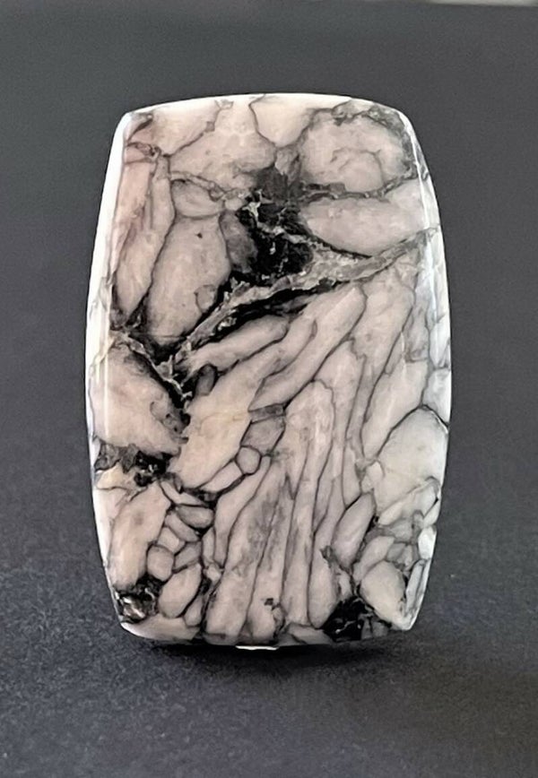 Pinoliet edelsteen cabochon rechthoek, medium