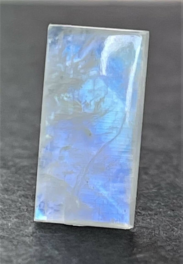 Regenboog Maansteen edelsteen cabochon rechthoekig, medium