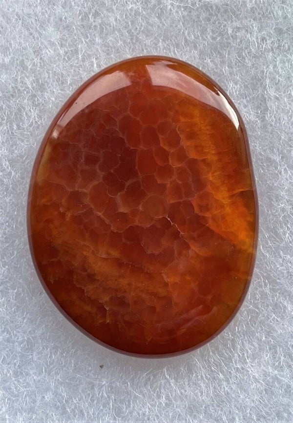 Vuuragaat knuffelsteen plat