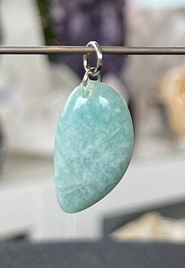 Amazoniet hangertje, met veter