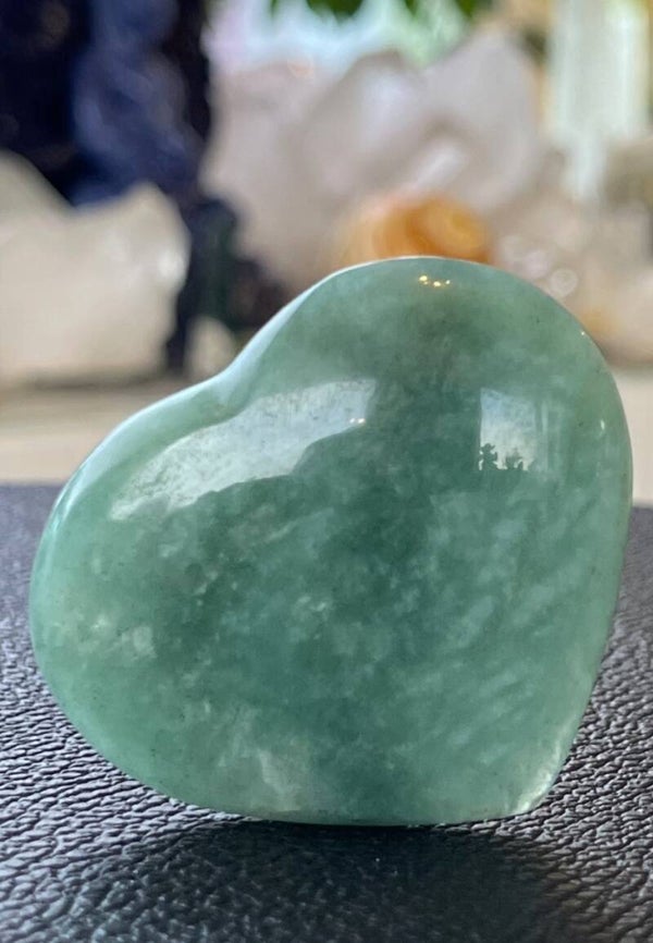 Amazoniet hart, medium