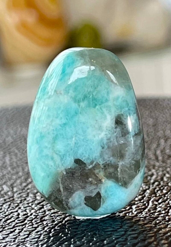 Amazoniet trommelsteen