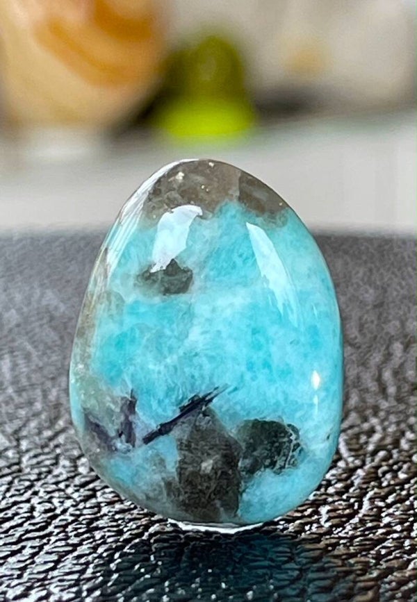 Amazoniet trommelsteen