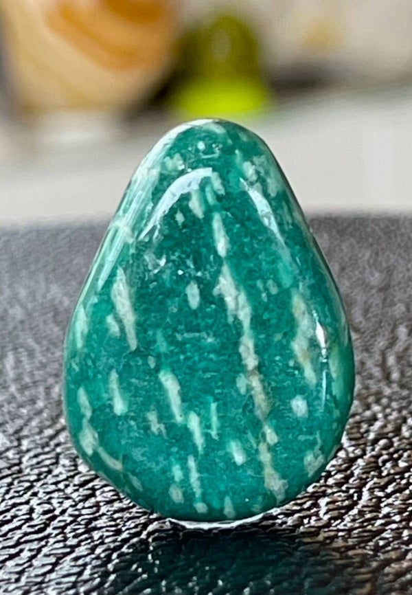 Amazoniet trommelsteen