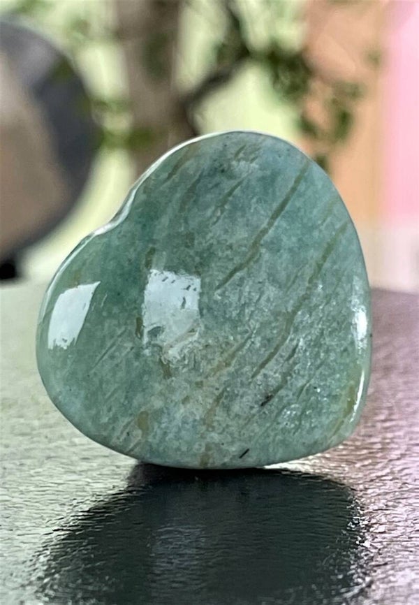 Amazoniet hart, klein