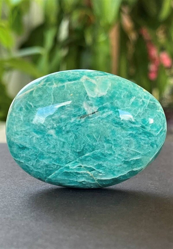 Amazoniet handsteen, medium