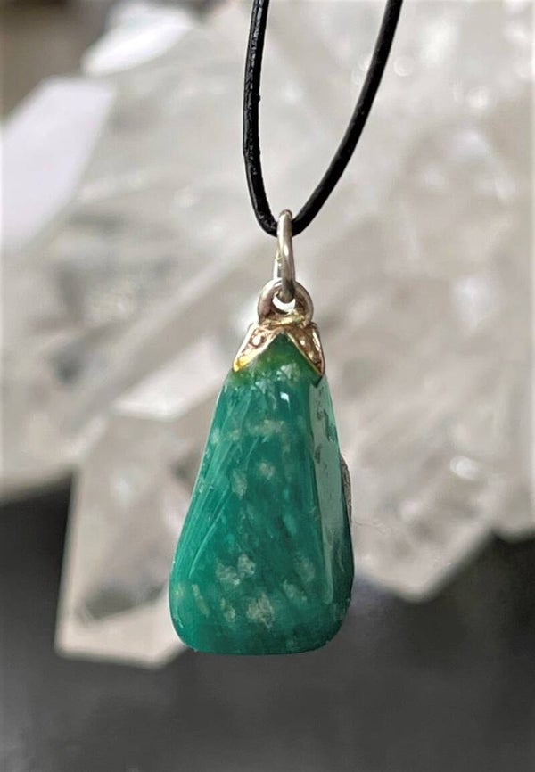 Amazoniet hangertje, met veter