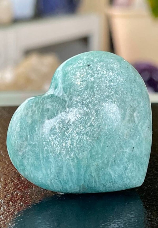 Amazoniet hart, medium