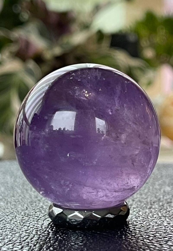 Amethist bol uit Brazilië, medium 4,4cm