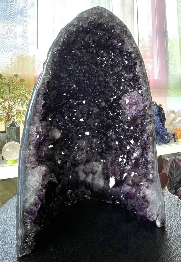 Amethist geode uit Uruquay, groot
