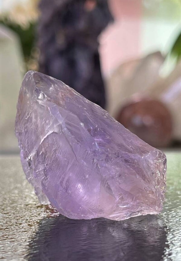 Amethist uit Brazilië ruw, klein