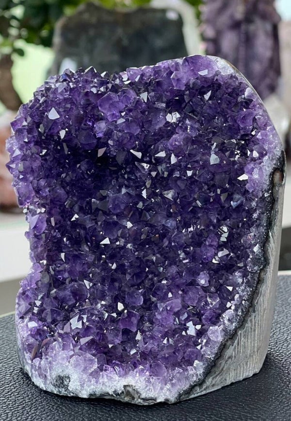 Amethist geode uit Uruquay ruw, groot