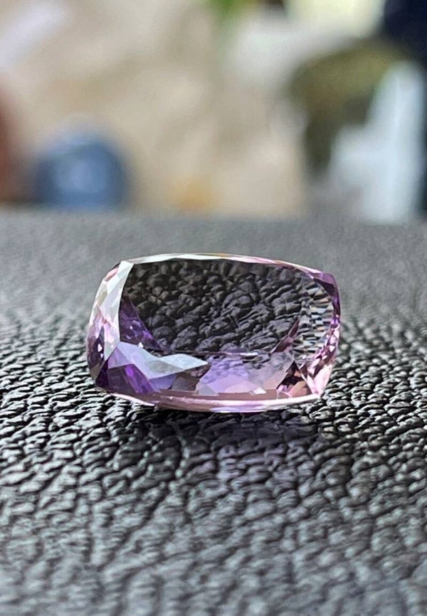 Ametrien edelsteen facet geslepen ton-vorm, medium