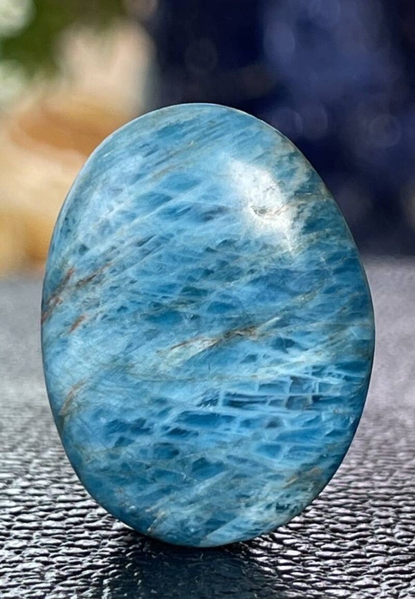 Apatiet knuffelsteen plat, klein