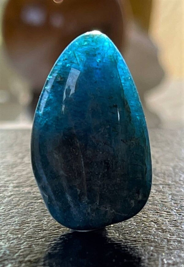 Apatiet trommelsteen, groot